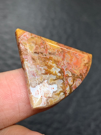 Moss Agate Cabochon 25x23x4mm